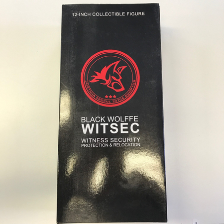 Black Wolffe WITSEC Agent Indigo 12 in action figure (black box) Triad Toys
