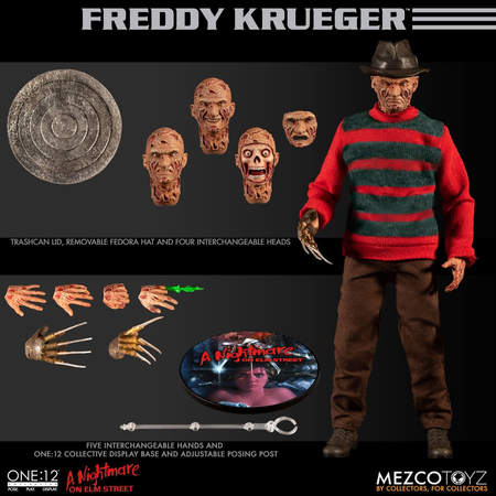 One-12 Collective Nightmare On Elm Street Freddy Krueger Mezco Toyz