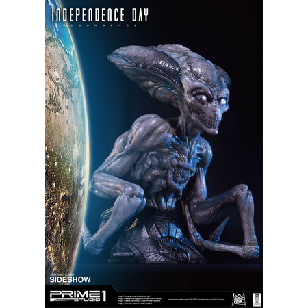 Independence Day Resurgence Alien Life-Size Bust by Prime 1 Studio Sideshow 902858