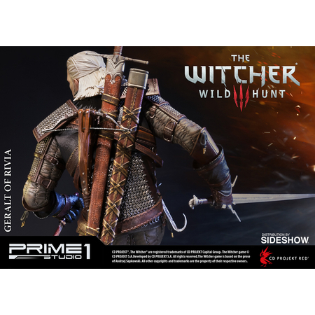 The Witcher 3: Wild Hunt Geralt of Rivia Polystone Statue by Prime 1 Studio Sideshow 902851