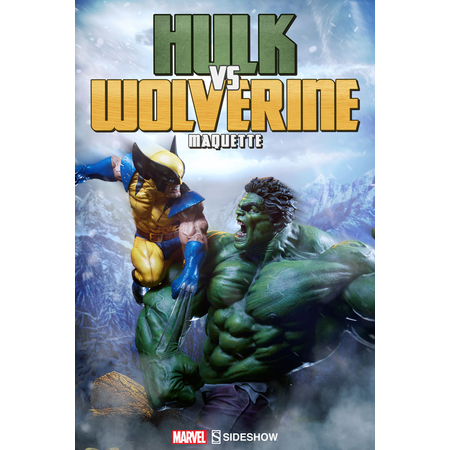 Hulk vs. Wolverine Maquette