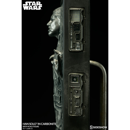 Star Wars Han Solo in Carbonite Sixth Scale Figure Sideshow Collectibles 100310