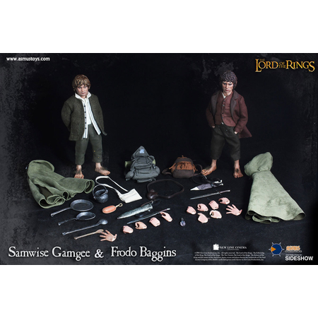 Le Seigneur des Anneaux Frodo et Sam ensemble de 2 figurines