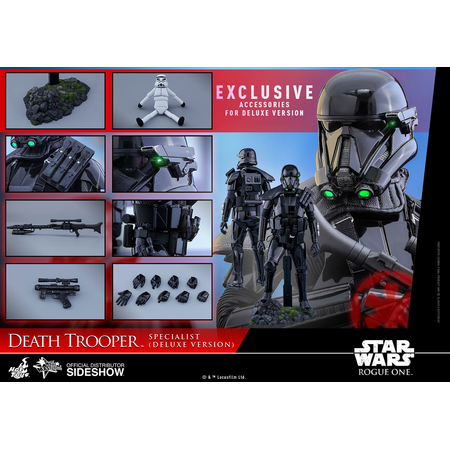 Star Wars Rogue One Death Trooper Specialist Deluxe Version figurine 1:6 Hot Toys 902906