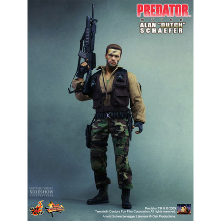 Predator Deluxe Major Allan Dutch Schaefer 1:6 (12 in) action figure Hot Toys MMS72