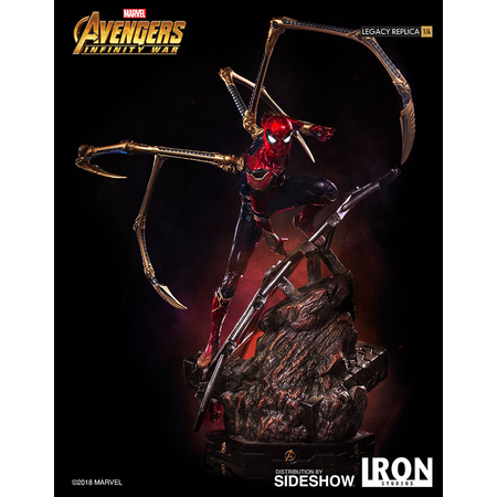 Iron Spider-Man Statue by Iron Studios Avengers: Infinity War - 1:4 Legacy Replica 903767