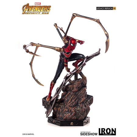 Iron Spider-Man Statue by Iron Studios Avengers: Infinity War - 1:4 Legacy Replica 903767