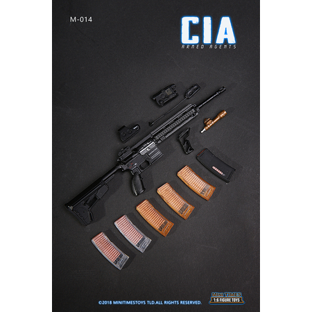 CIA Agent Armé MT-014A figurine 1:6 Mini Times MT-014A