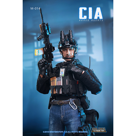 CIA Agent Armé MT-014A figurine 1:6 Mini Times MT-014A