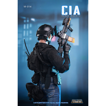 CIA Agent Armé MT-014A figurine 1:6 Mini Times MT-014A