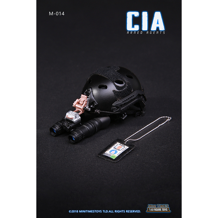 CIA Agent Armé MT-014A figurine 1:6 Mini Times MT-014A