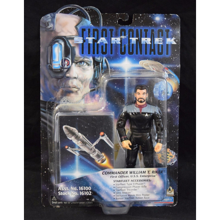 Star Trek First Contact Commander William T Riker Playmayes 16100