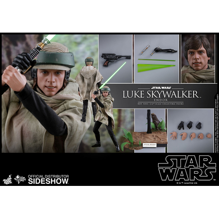 Luke Skywalker Endor VERSION RÉGULIÈRE Star Wars Épisode VI: Le Retour du jedi figurine 1:6 Hot Toys 904247 MMS516