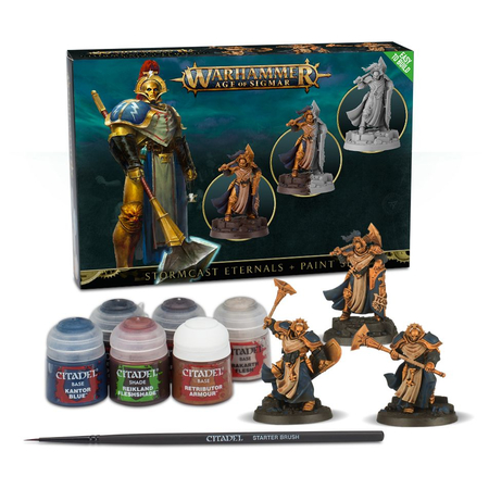 Stormcast Eternals and Paint Set Games-Workshop (60-10-17)