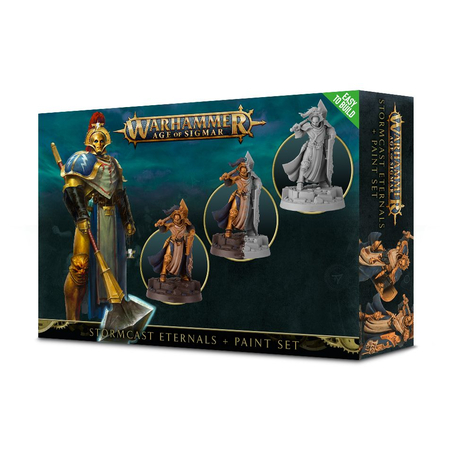 Stormcast Eternals and Paint Set Games-Workshop (60-10-17)