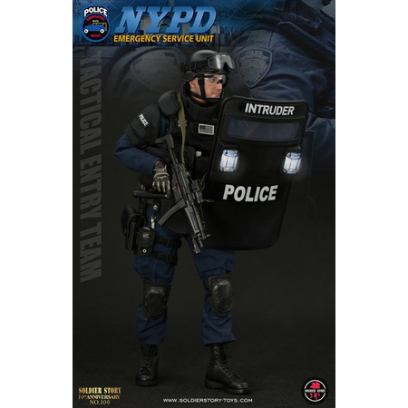 Imagination Hobby & Collection présente: NYPD ESU Tactical Entry Team figurine 1:6 Soldier Story