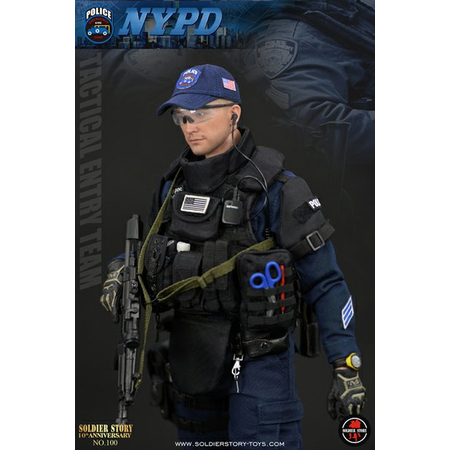 Imagination Hobby & Collection présente: NYPD ESU Tactical Entry Team figurine 1:6 Soldier Story