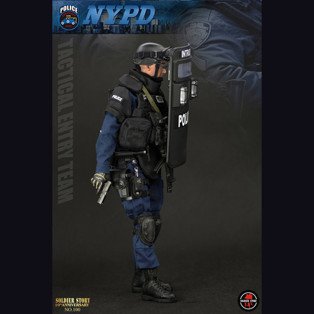 NYPD ESU Tactical Entry Team figurine 1:6 Soldier Story