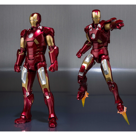 Avengers Infinity War Iron Man Mark VII Hall of Armor S.H.Figuarts 6-inch