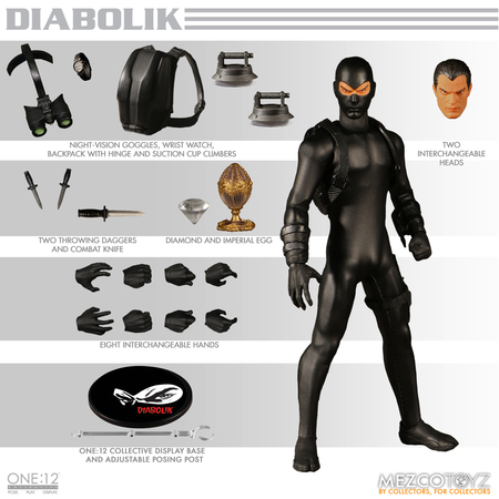 One-12 Collective Diabolik Mezco Toyz