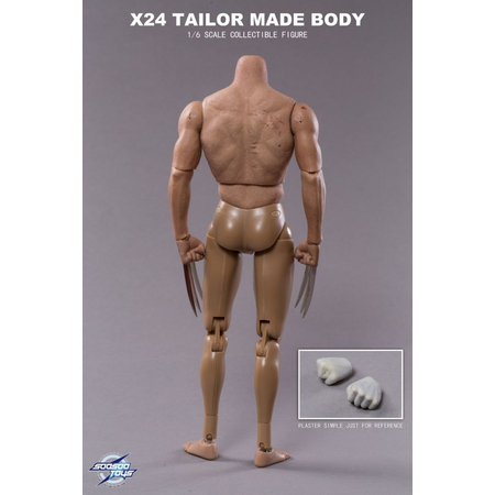 X24 Wolf Man style Logan figurine 1:6 SooSoo Toys SST004