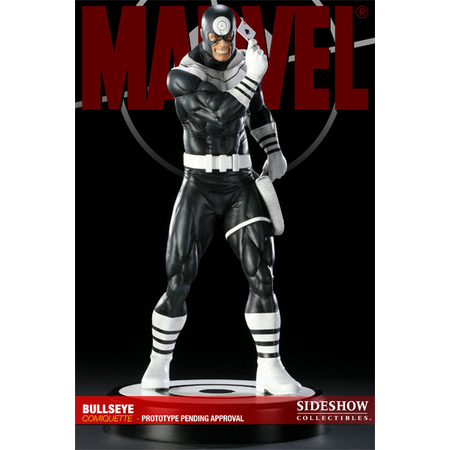 ​Bullseye Comiquette Statue Sideshow Collectibles 200087 (Edition: 135) (Product Opened & Displayed)​
