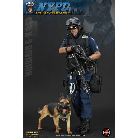 NYPD ESU K-9 DIVISION figurine 1:6 Soldier Story SS101NYPD ESU K-9 DIVISION figurine 1:6 Soldier Story SS101