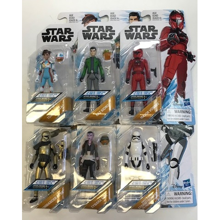 Star Wars Resistance Wave 1 Set of 6 Figures Hasbro