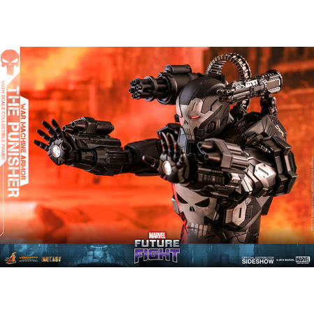 The Punisher War Machine Armor Série Video Game Masterpiece MARVEL Future Fight figurine 1:6 Diecast Hot Toys 904324