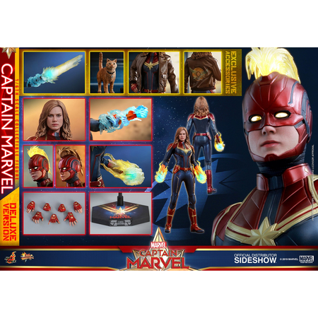 Captain Marvel Version Deluxe figurine 1:6 Hot Toys 904311