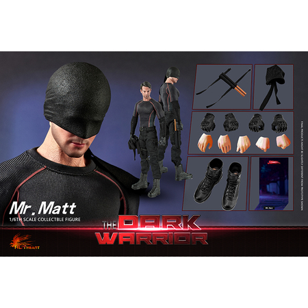 Mr Matt The Dark Warrior figurine 1:6 Hot Heart FD007