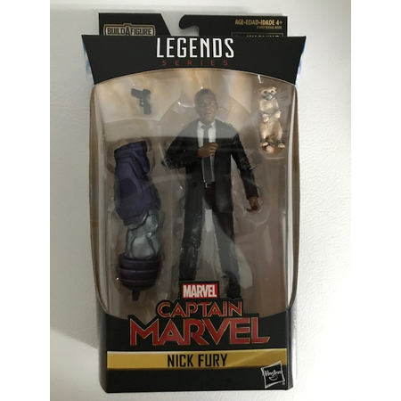 Marvel Legends Captain Marvel Kree Sentry BAF - Nick Fury figurine échelle 6 pouces Hasbro