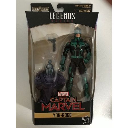 Marvel Legends Captain Marvel Yon-Rogg Figurine échelle 6 pouces (Kree Sentry BAF) Hasbro