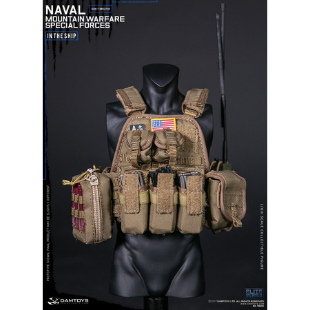 Naval Mountain Warfare Special Forces Don't breath in the Ship 1:6 figure Damtoys 78051