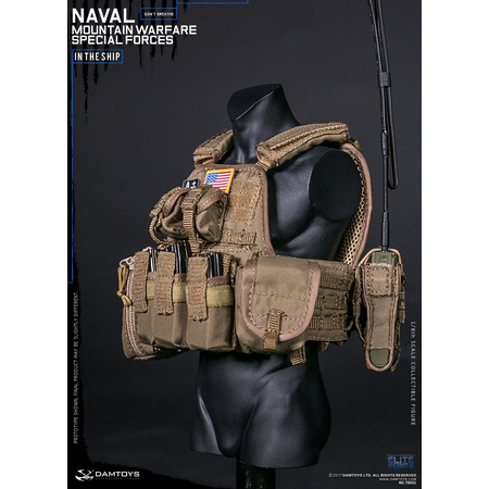 Naval Mountain Warfare Special Forces Don't breath in the Ship 1:6 figure Damtoys 78051