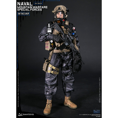 Naval Mountain Warfare Special Forces Don't breath in the Ship figurine 1:6 Damtoys 78051