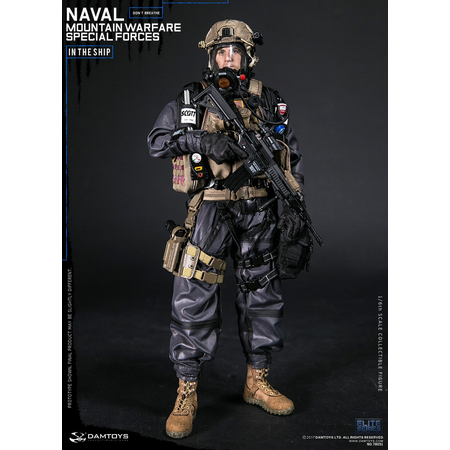 Naval Mountain Warfare Special Forces Don't breath in the Ship 1:6 figure Damtoys 78051