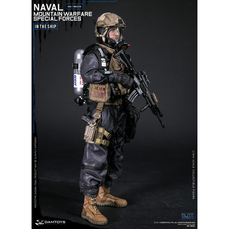 Naval Mountain Warfare Special Forces Don't breath in the Ship figurine 1:6 Damtoys 78051