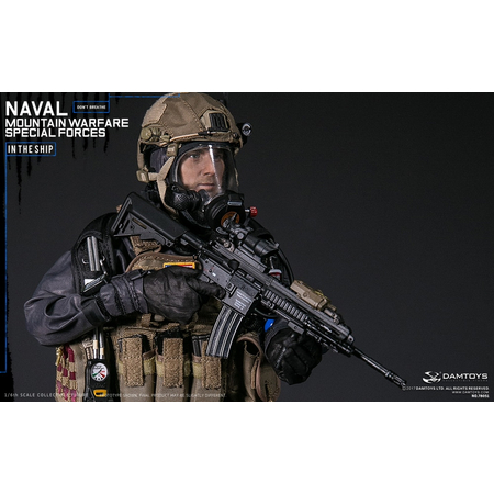 Naval Mountain Warfare Special Forces Don't breath in the Ship figurine 1:6 Damtoys 78051