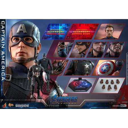 Captain America Avengers: Endgame 1:6 figure Hot Toys 904685 MMS536