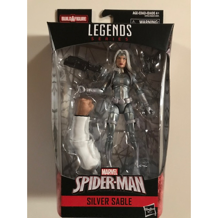 Marvel Legends Spider-Man The Kingpin BAF Series - Silver Sable