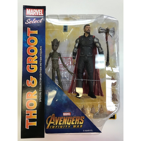 Marvel Select Avengers Infinity War Thor & Groot