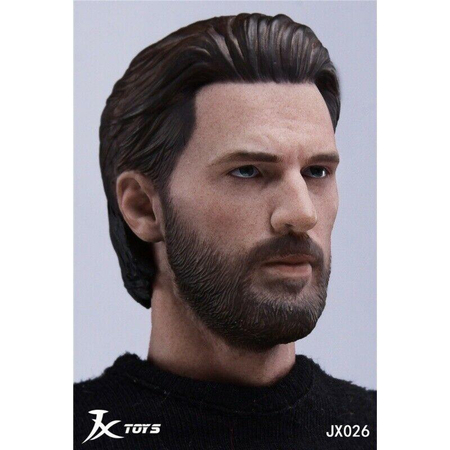 Tête style Capitaine America 1:6 JX Toys JXT-026