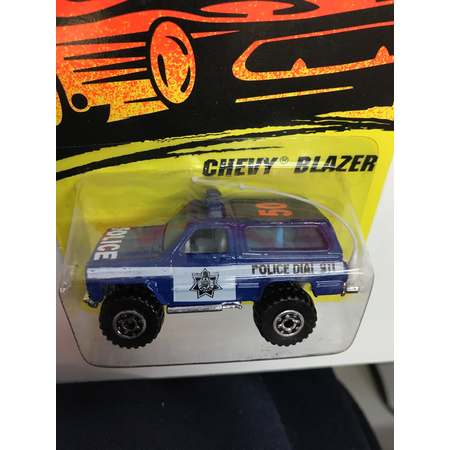 Chevy Blazer Police Bleu Matchbox MB129