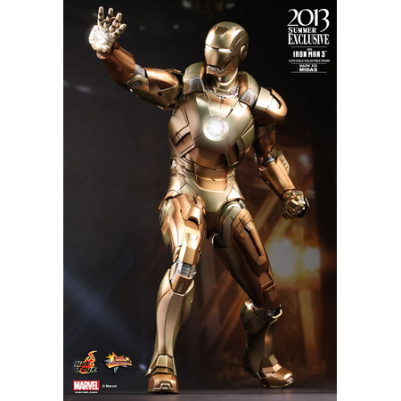 Iron Man 3 Iron Man Mark XXI (21) Midas Exclusif figurine 1:6 Hot Toys MMS208