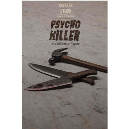 Psycho Killer style Halloween figurine 1:6 Creator Studio CS-002