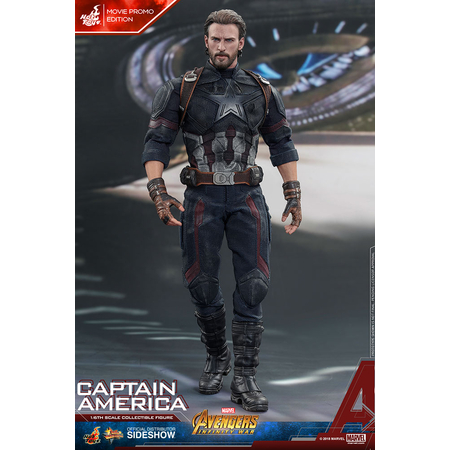 Avengers: Infinity War Captain America Movie Promo Edition 1:6 figure Hot Toys MMS481 9034301Avengers: Infinity War Captain America Movie Promo Edition 1:6 figure Hot Toys MMS481 9034301