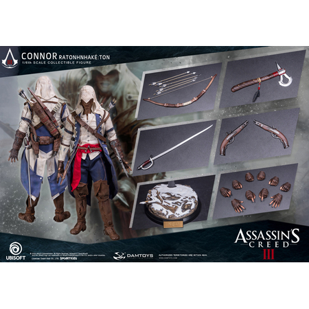 Assassin's Creed III Connor figurine 1:6 Dam Toys