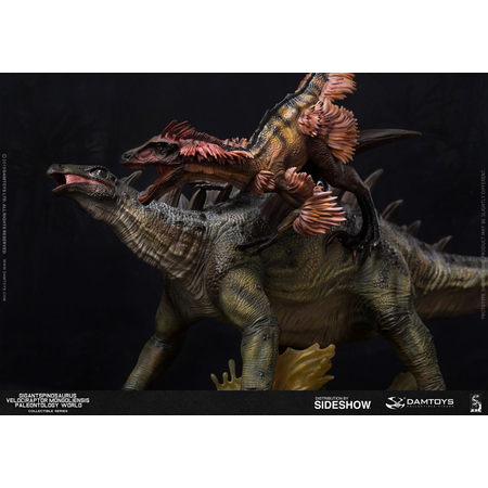 Gigantspinosaurus et Inner Mongolia Velociraptor Dam Toys 904604