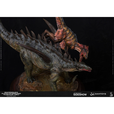 Gigantspinosaurus et Inner Mongolia Velociraptor Dam Toys 904604